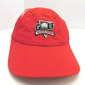 Golf Headquarters Store Hat Cap Strapback Red Sports Town Talk Brand